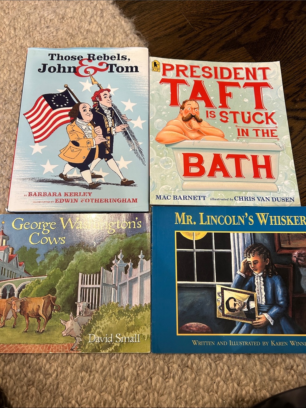 Children’s Book (Nine Books) Collection of Presidents Books